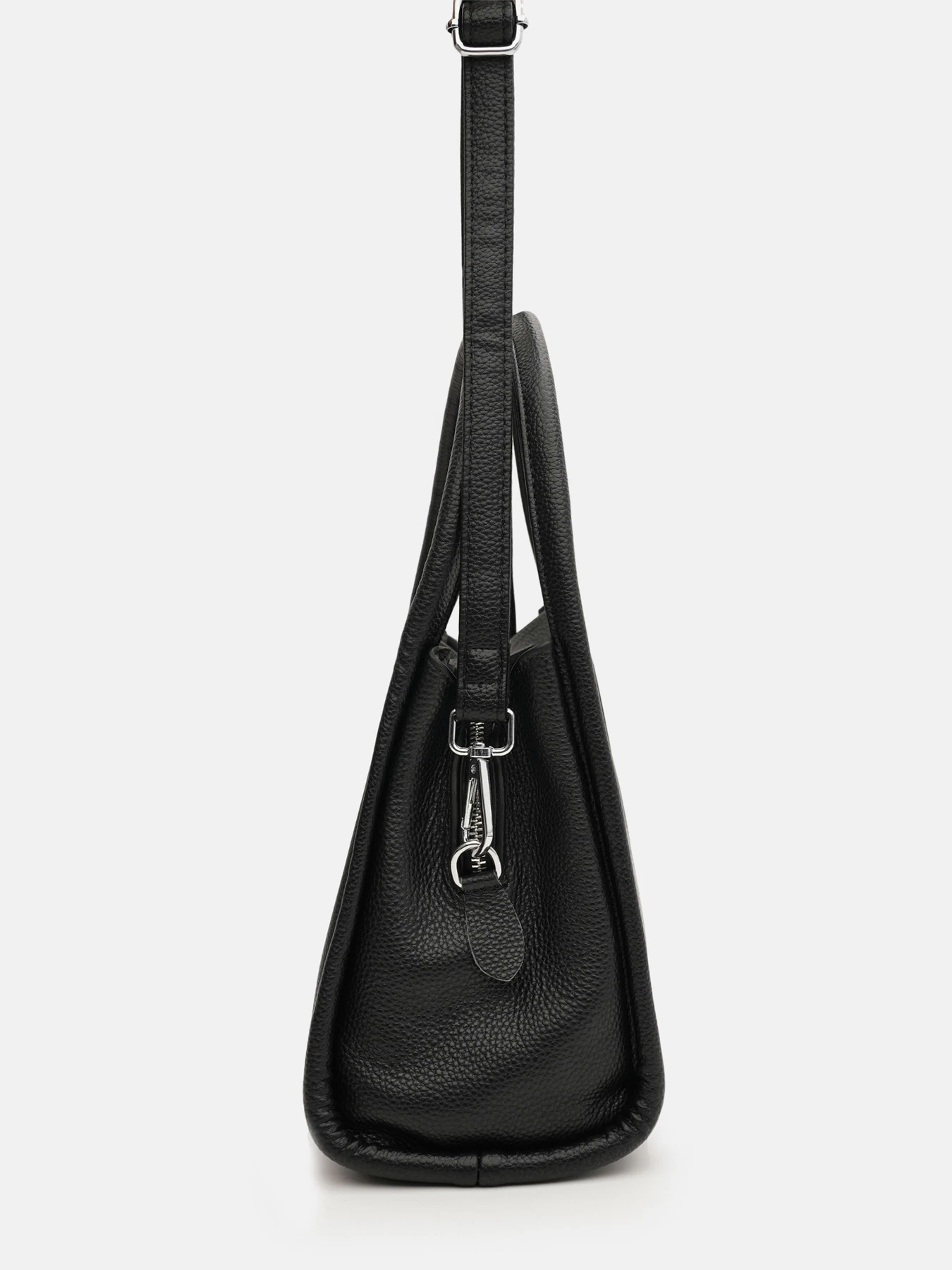 Сумки Borsa Leather модель K1607bl-black Фото