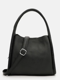 Сумки Borsa Leather модель K1607bl-black Фото