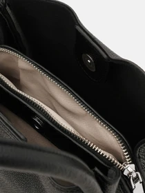 Сумки Borsa Leather модель K1607bl-black Фото
