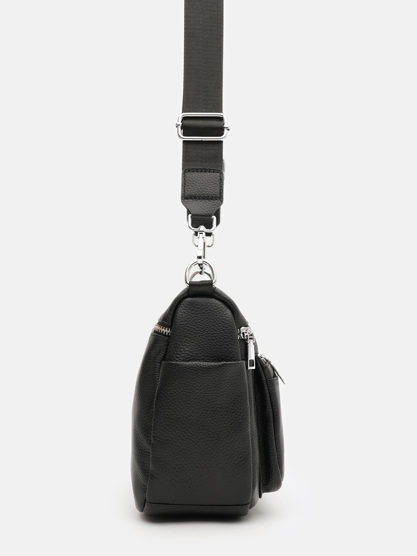 Сумки Borsa Leather модель K17109bl-black Фото