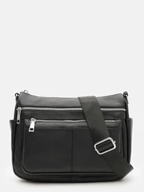 Сумки Borsa Leather модель K17109bl-black Фото