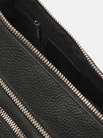 Сумки Borsa Leather модель K17109bl-black Фото