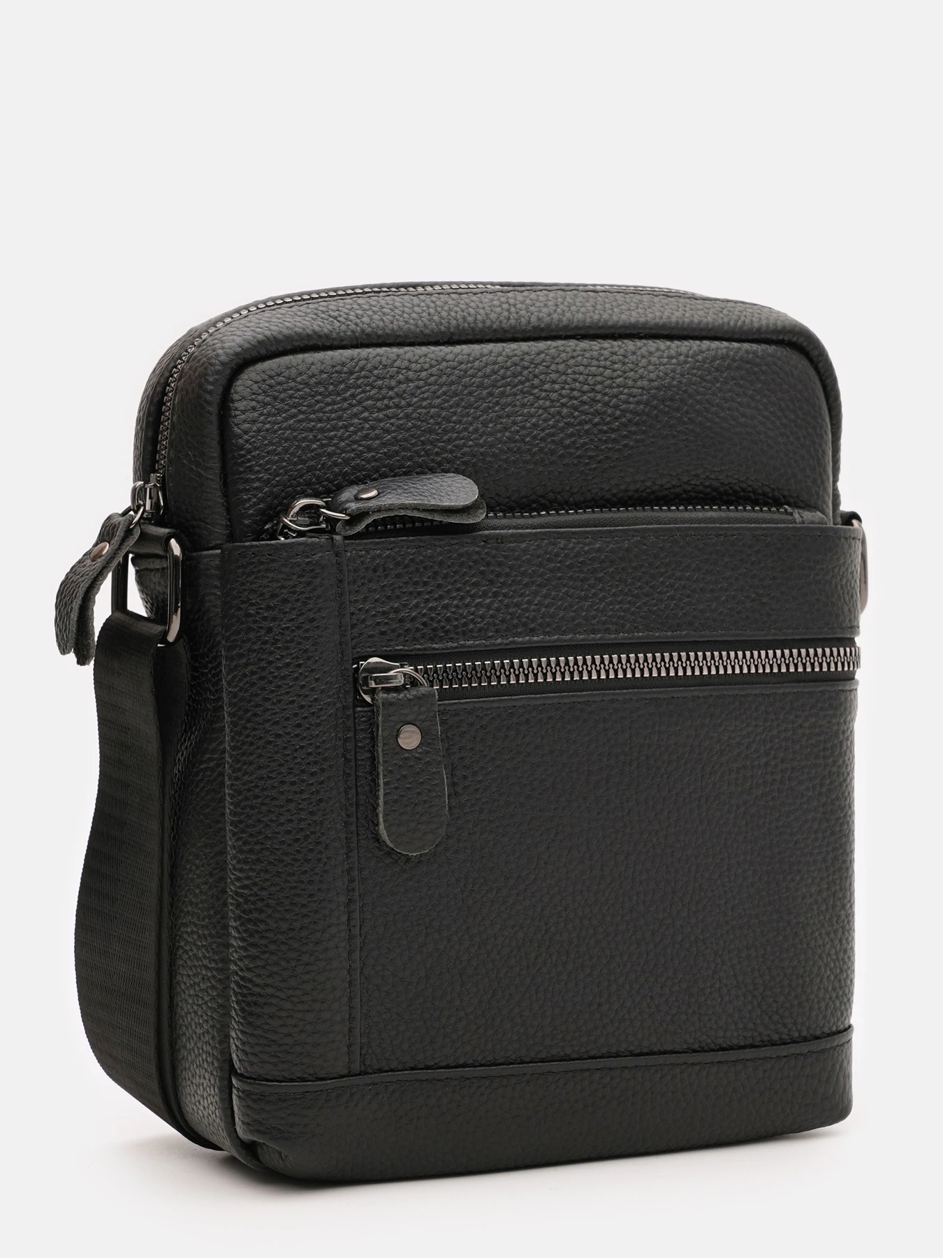 Сумки Borsa Leather модель K18817bl-black Фото