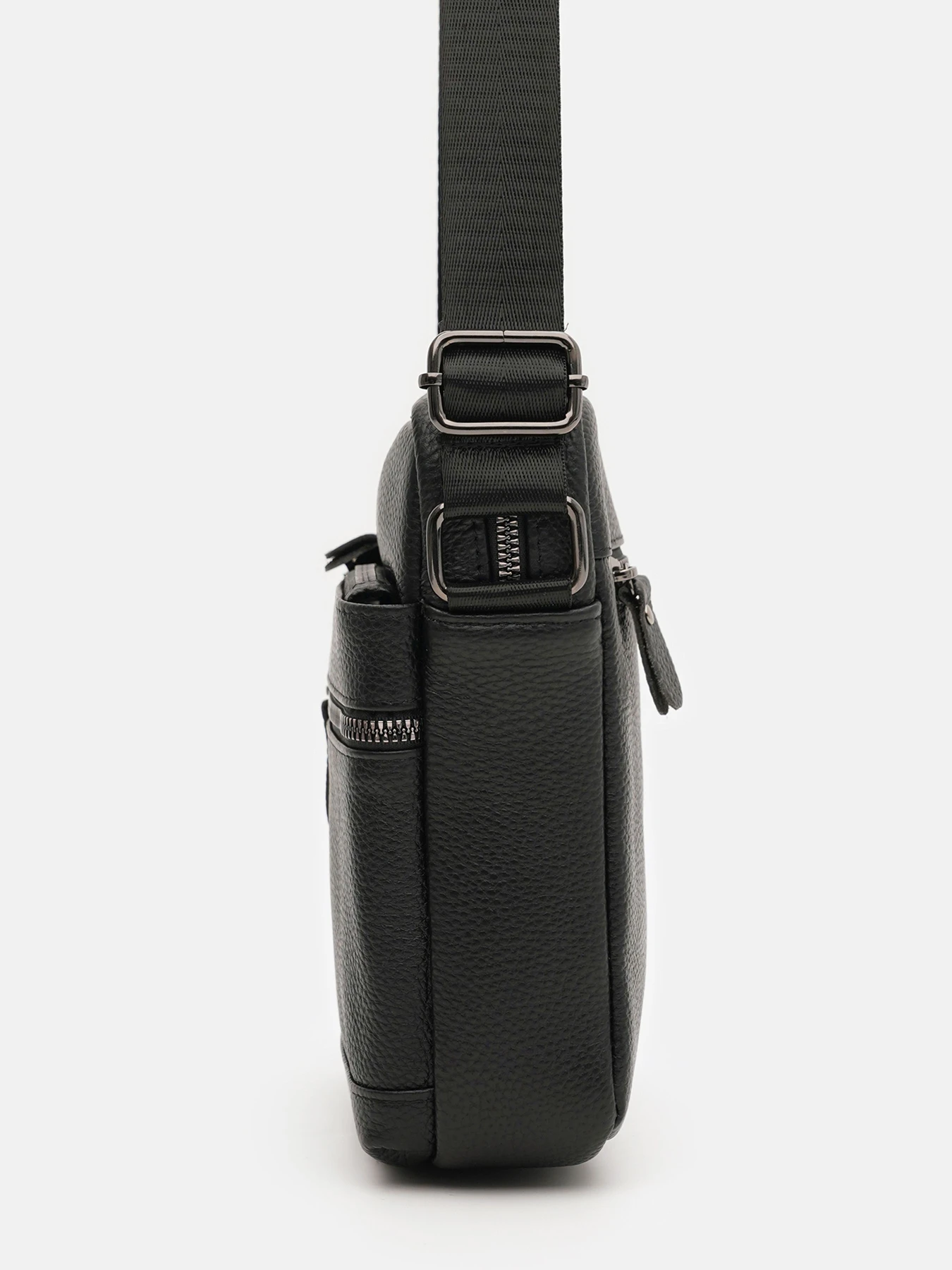 Сумки Borsa Leather модель K18817bl-black Фото