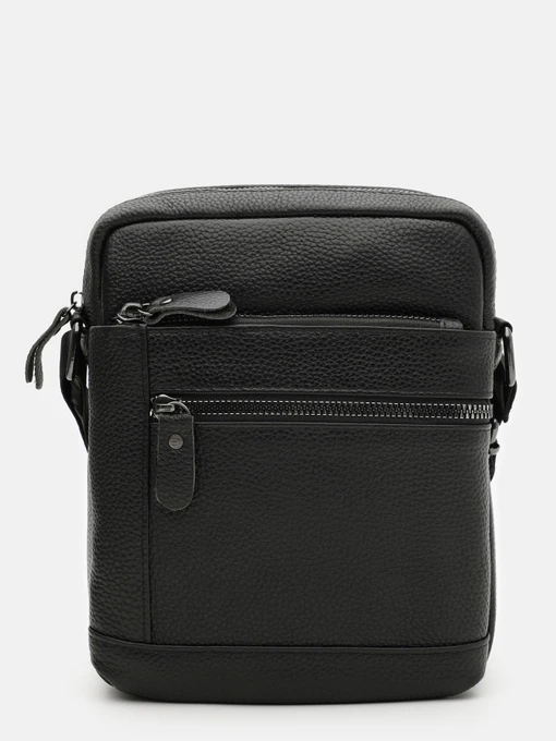 Сумки Borsa Leather модель K18817bl-black Фото