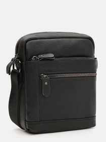 Сумки Borsa Leather модель K18817bl-black Фото