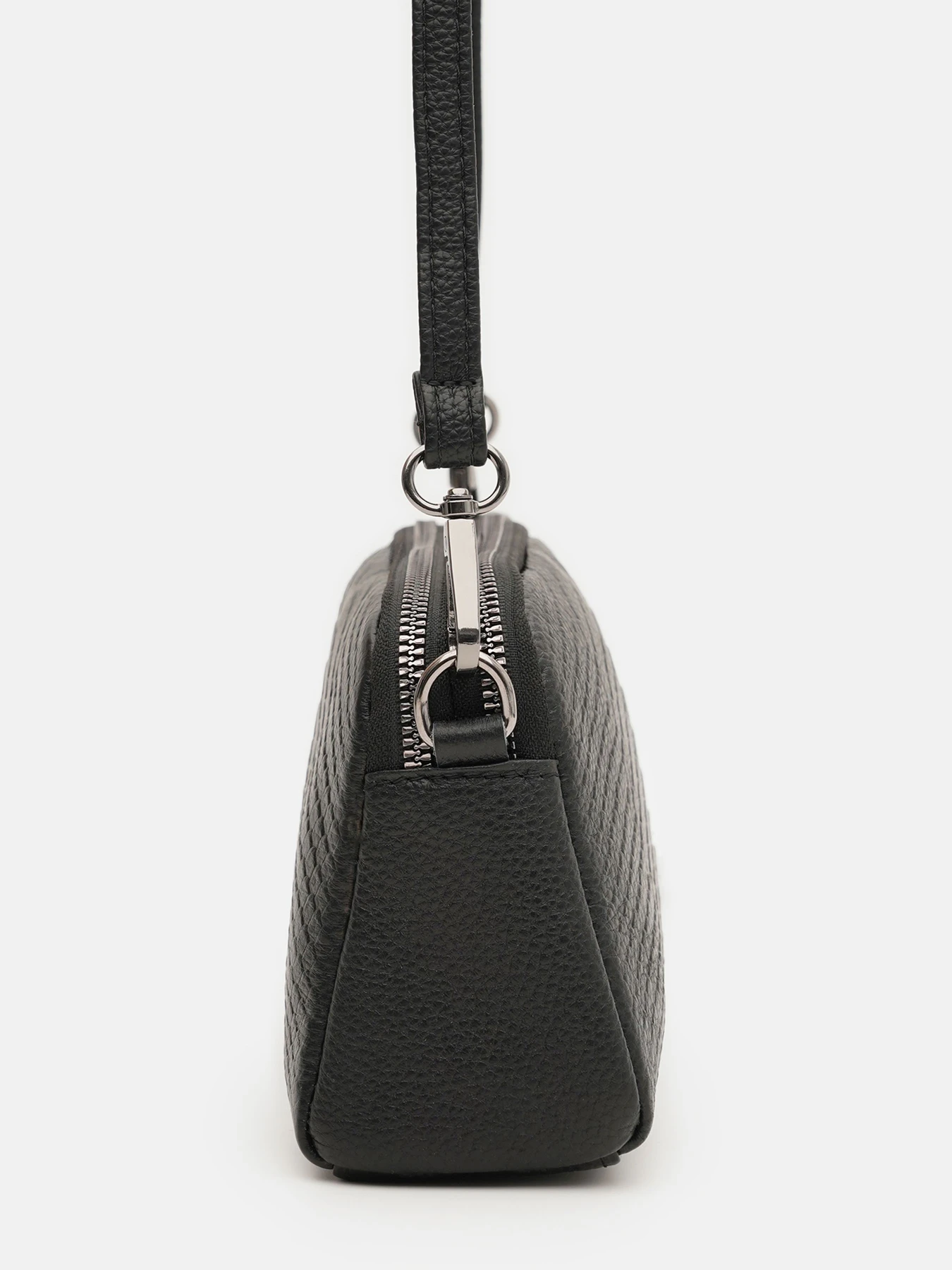 Сумки Borsa Leather модель K12504bl-black Фото