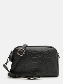 Сумки Borsa Leather модель K12504bl-black Фото