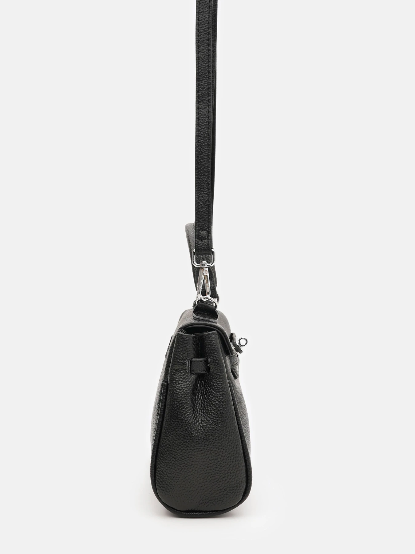 Сумки Borsa Leather модель K1608bl-black Фото
