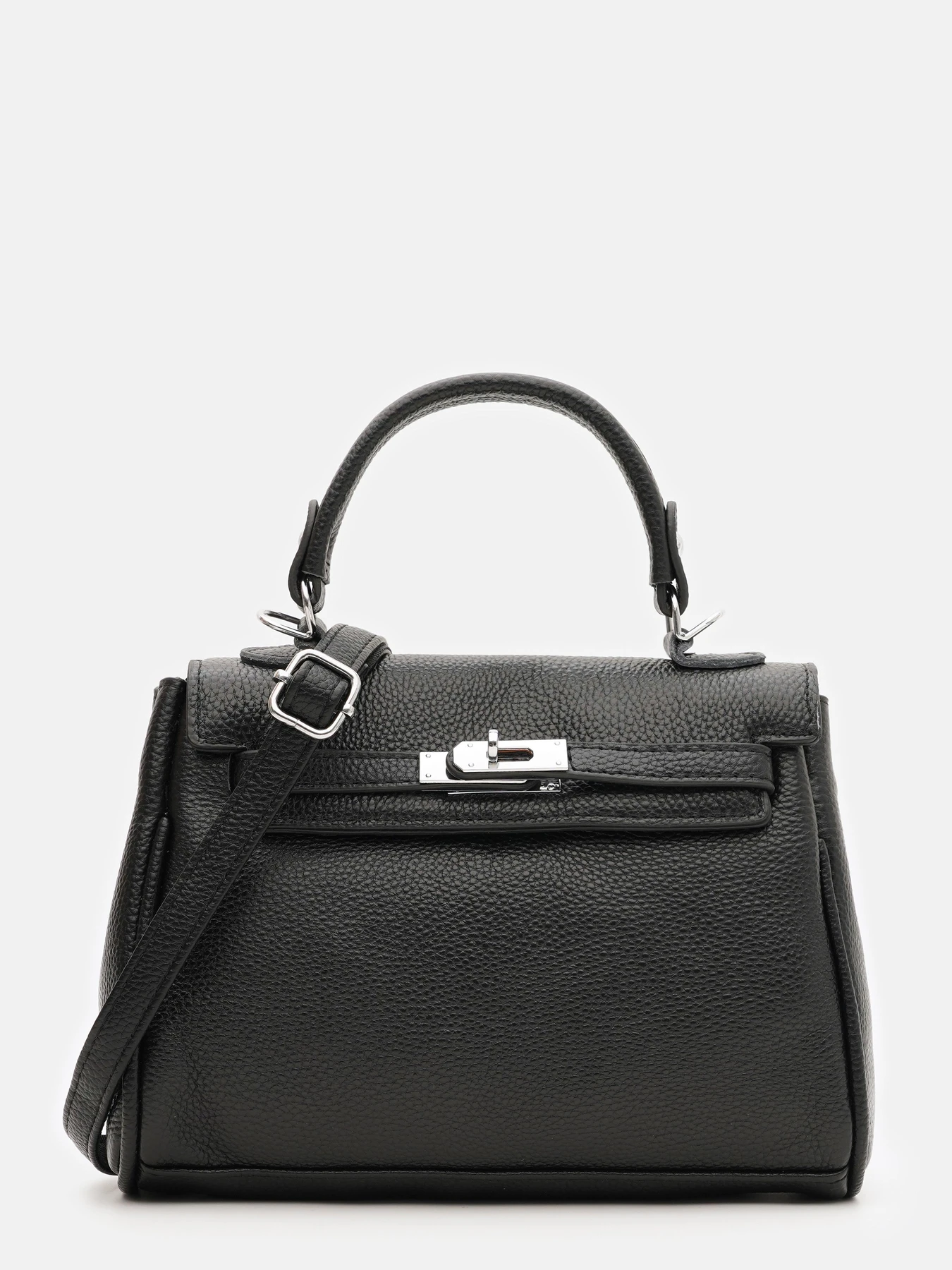 Сумки Borsa Leather модель K1608bl-black Фото