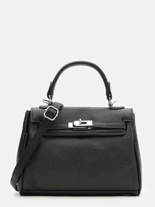 Сумки Borsa Leather модель K1608bl-black Фото