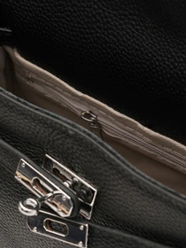 Сумки Borsa Leather модель K1608bl-black Фото