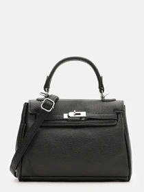 Сумки Borsa Leather модель K1608bl-black Фото