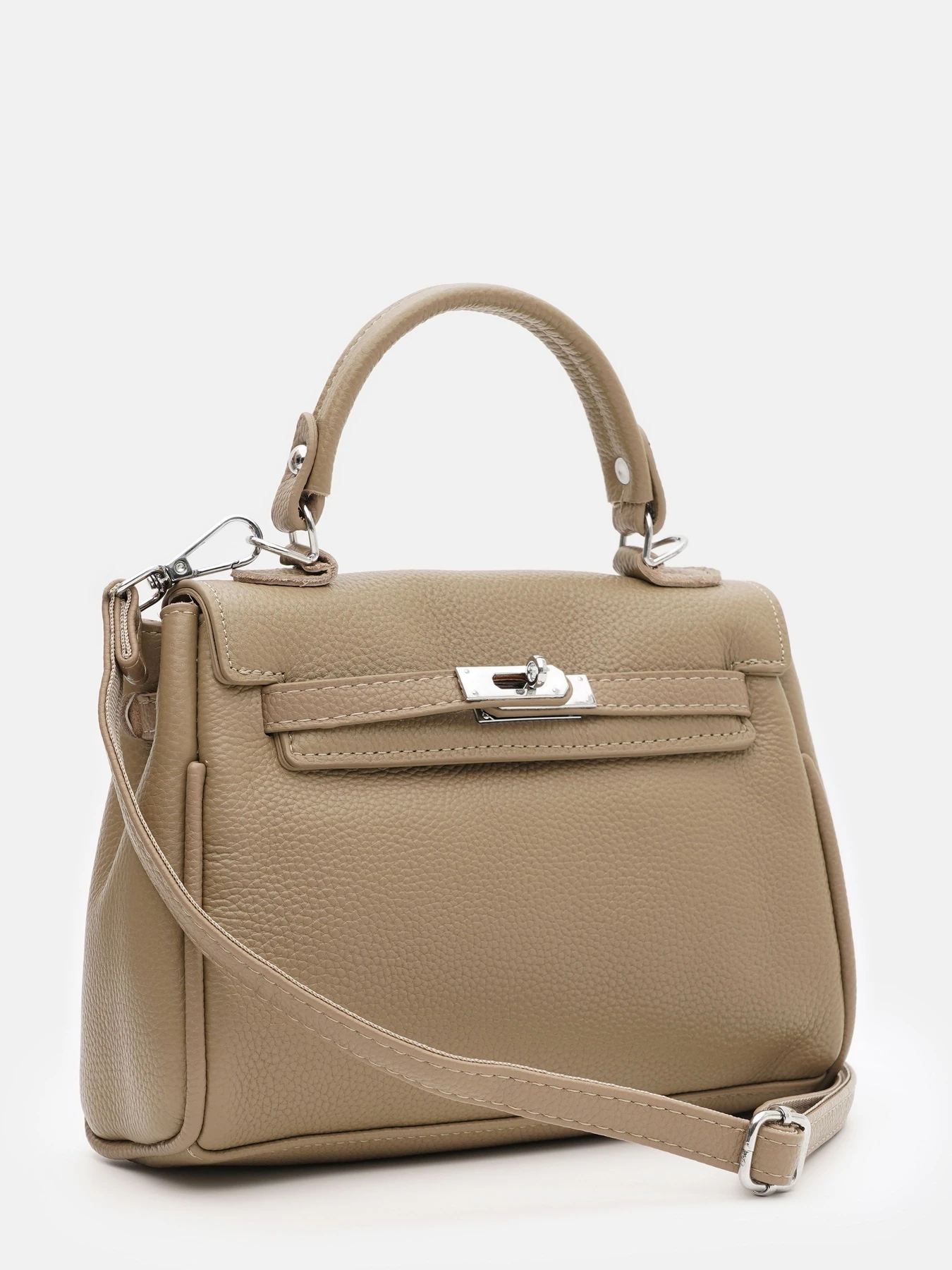 Сумки Borsa Leather модель K1608be-beige Фото