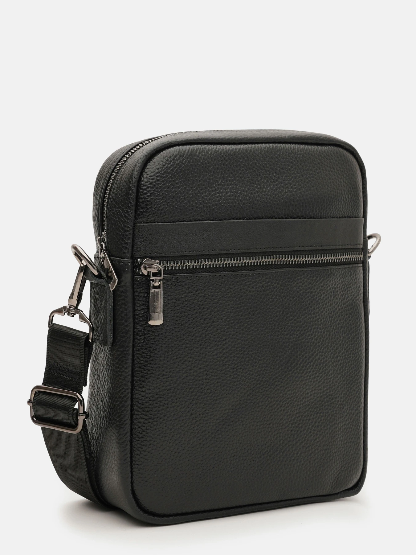 Сумки Borsa Leather модель K18112bl-black Фото
