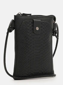 Сумки Borsa Leather модель K18012bl-black Фото