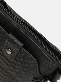 Сумки Borsa Leather модель K18012bl-black Фото