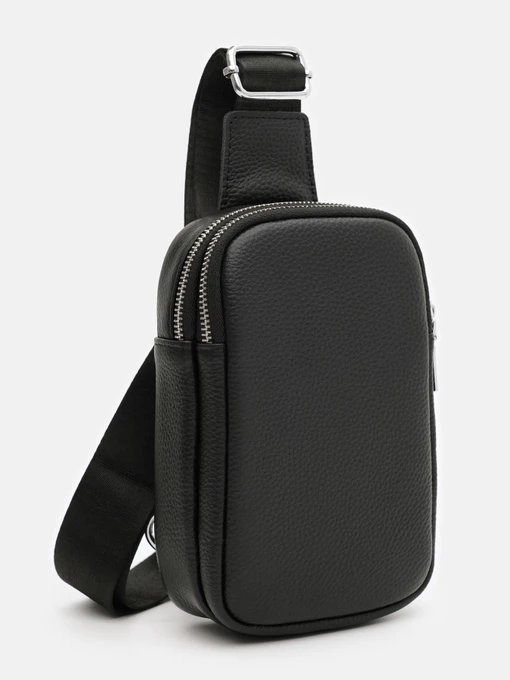 Рюкзаки Borsa Leather модель K17107bl-black Фото