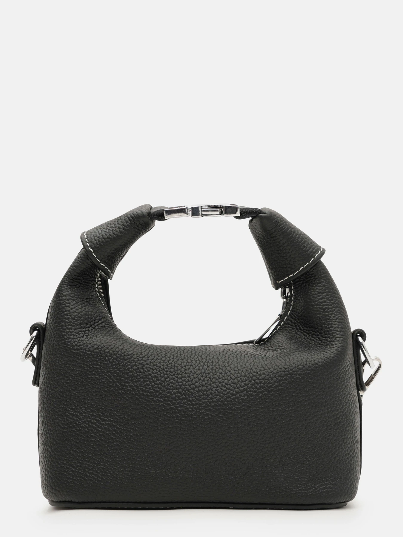 Сумки Borsa Leather модель K16101bl-black Фото