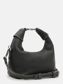 Сумки Borsa Leather модель K16101bl-black Фото