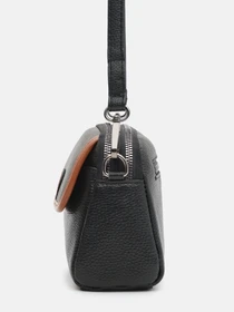 Сумки Borsa Leather модель K12507bl-black Фото