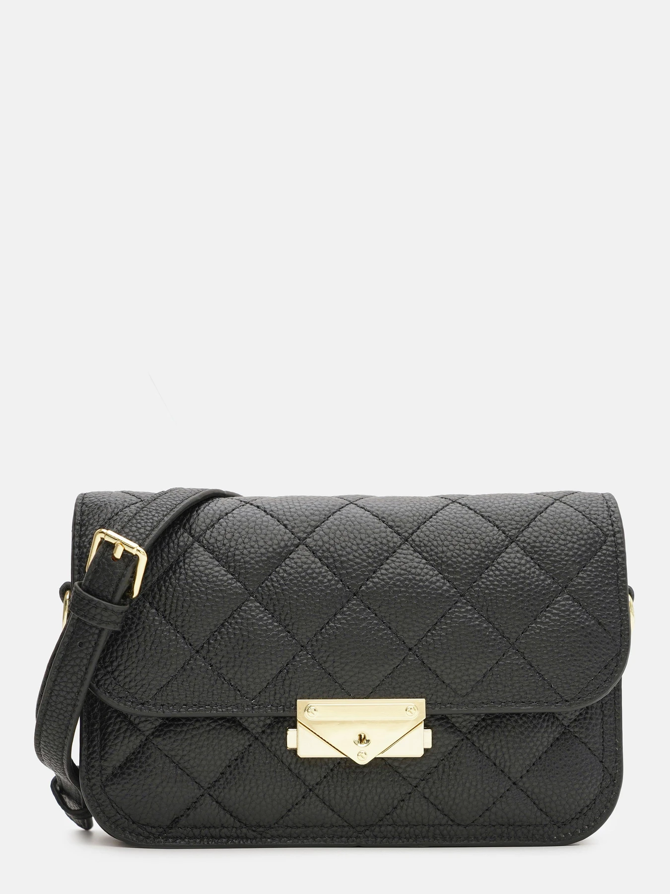 Сумки Borsa Leather модель K12202bl-black Фото