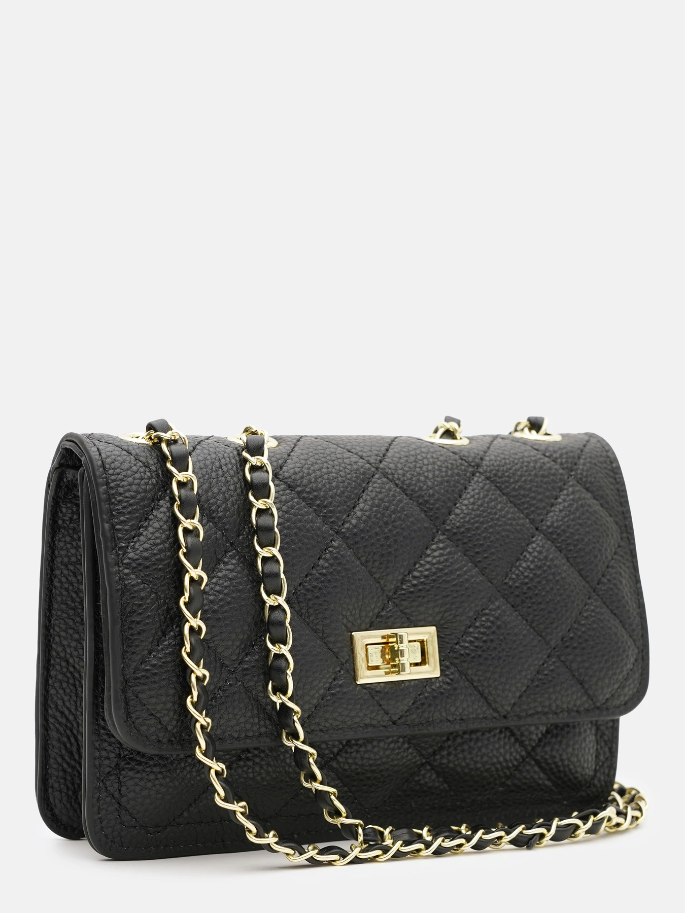Сумки Borsa Leather модель K11512bl-black Фото