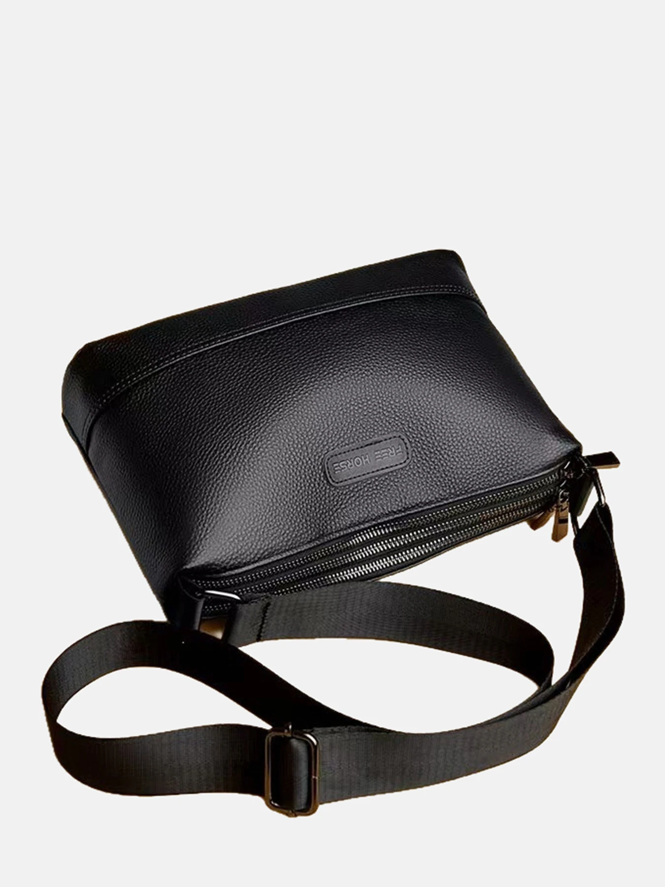 Сумки Borsa Leather модель k12511bl-black Фото