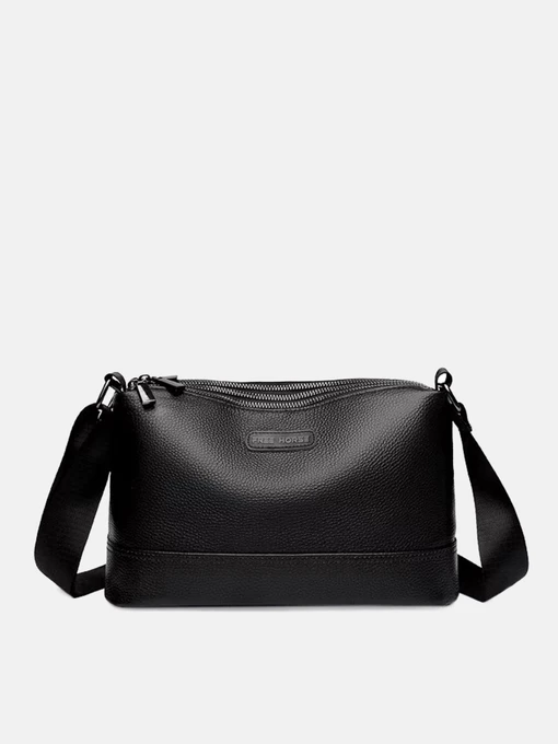 Сумки Borsa Leather модель k12511bl-black Фото