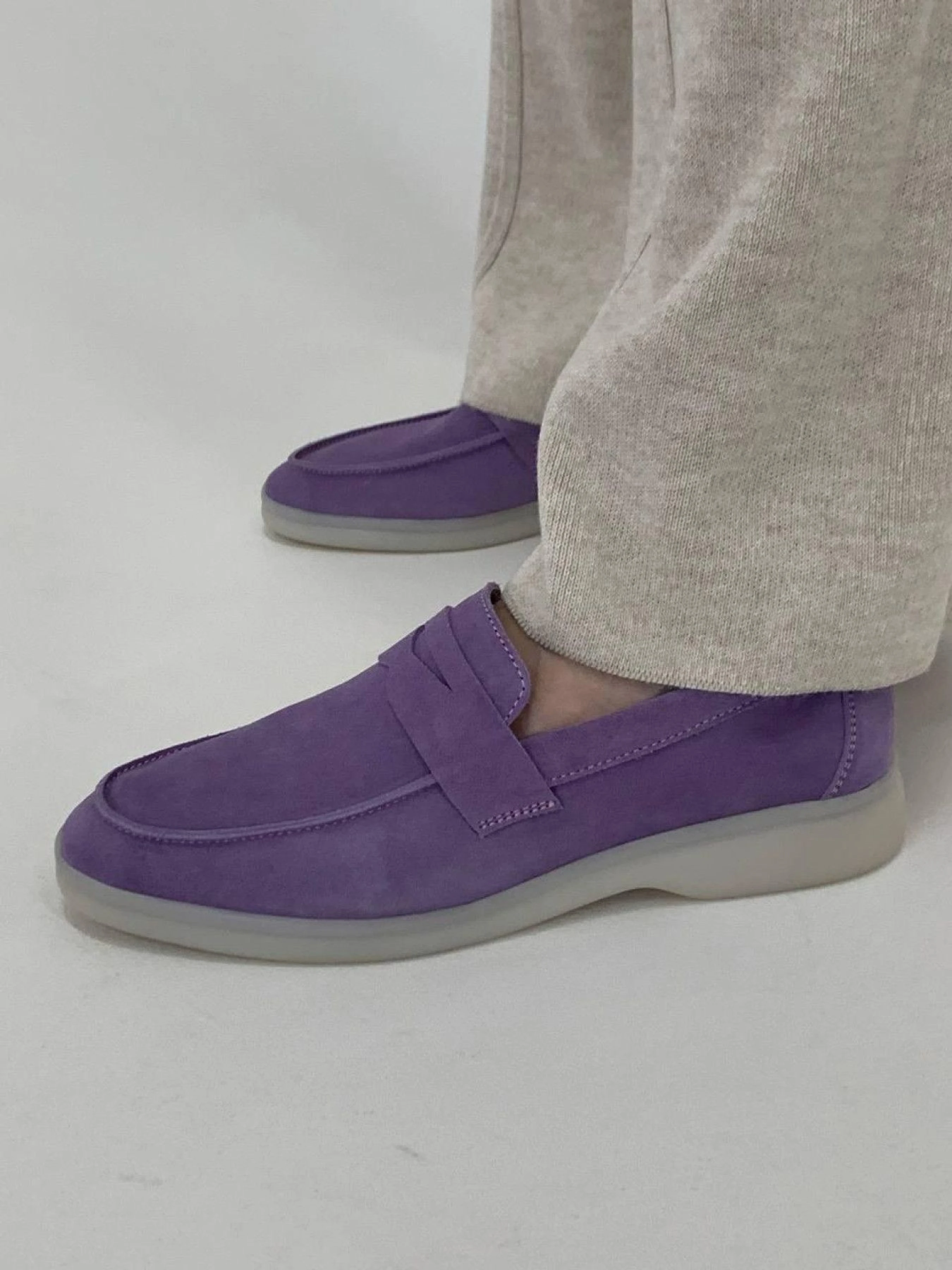 Замшеві Жіночі Лофери 105.store