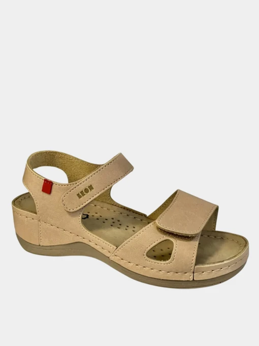 Сандалии Leon модель 936-Beige Фото