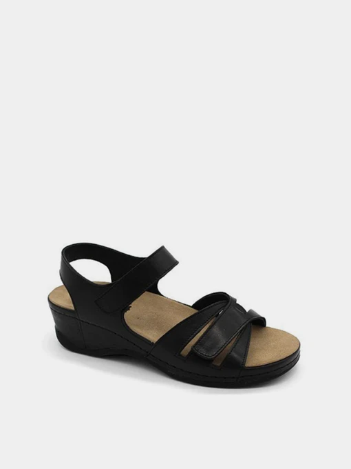 Босоножки Leon модель 2021-Black Фото