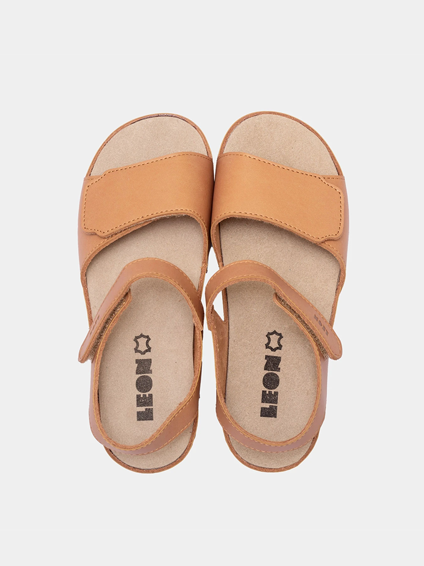 Босоніжки Leon модель 2024-Brown Фото