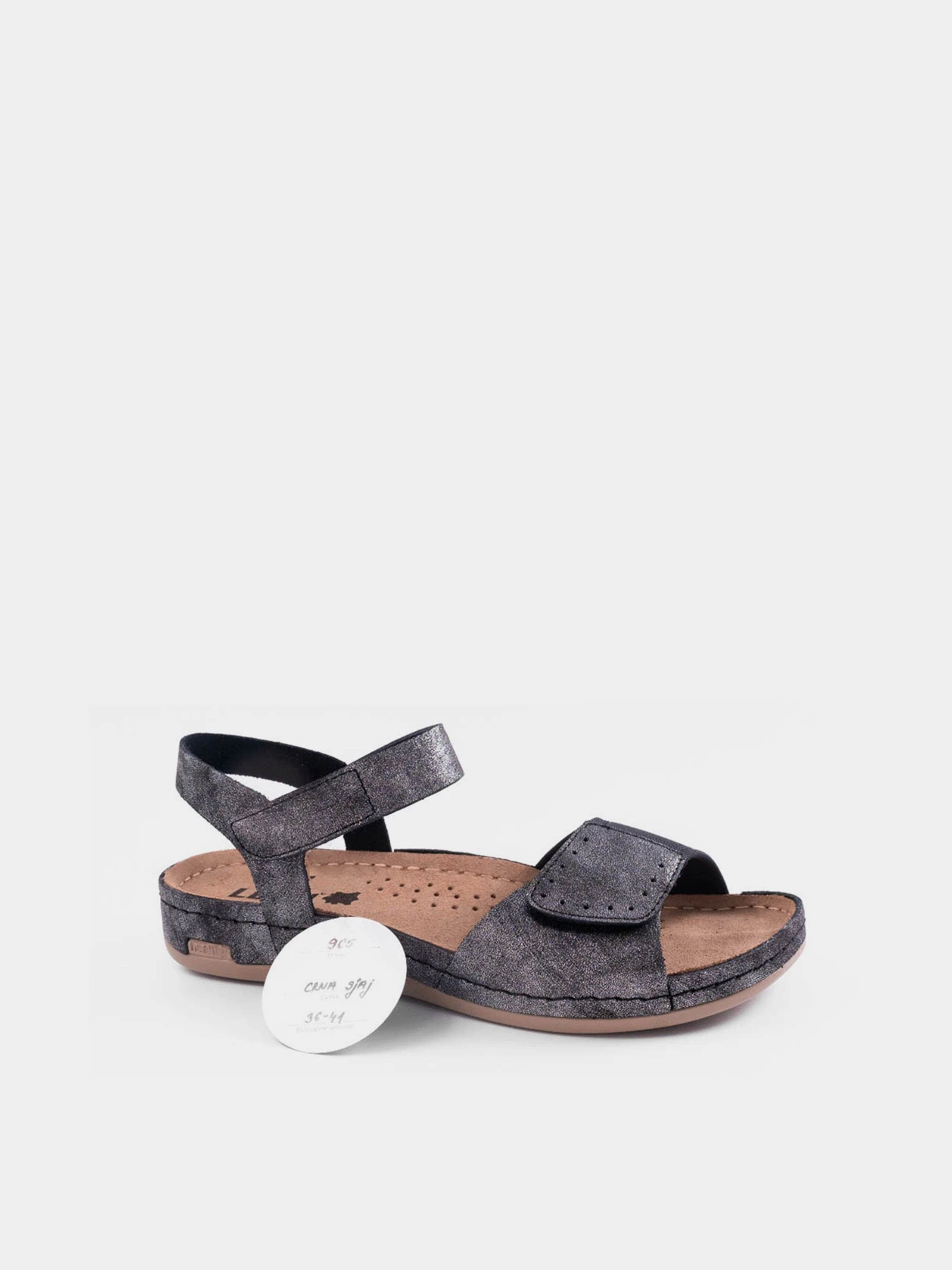 Сандалії Leon модель 965-Black Сандалії Leon модель 965-Black Фото