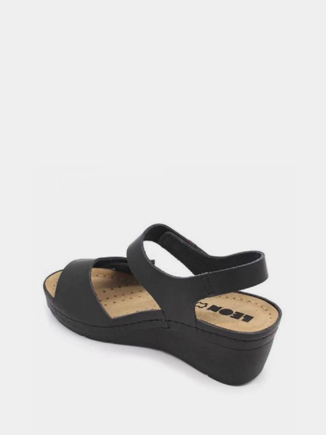 Босоніжки Leon модель 1080-Black Босоніжки Leon модель 1080-Black Фото