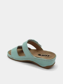 Шльопанці Leon модель 2020-Turquoise Фото