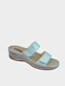 Шльопанці Leon модель 2020-Turquoise Фото