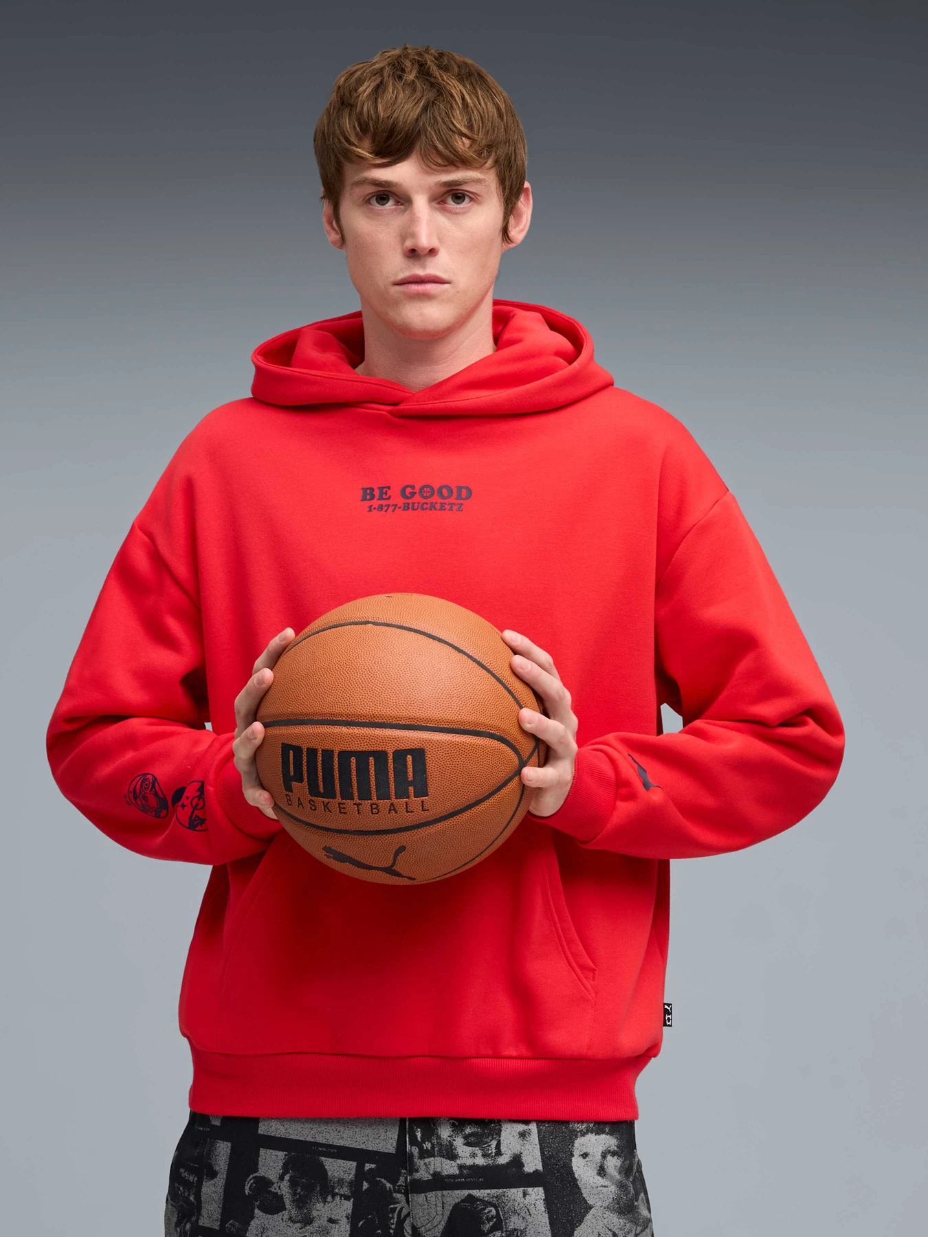 Худи и свитшоты PUMA Hoops x E.t. Hoodie модель 633101 Худи и свитшоты PUMA Hoops x E.t. Hoodie модель 633101 Фото