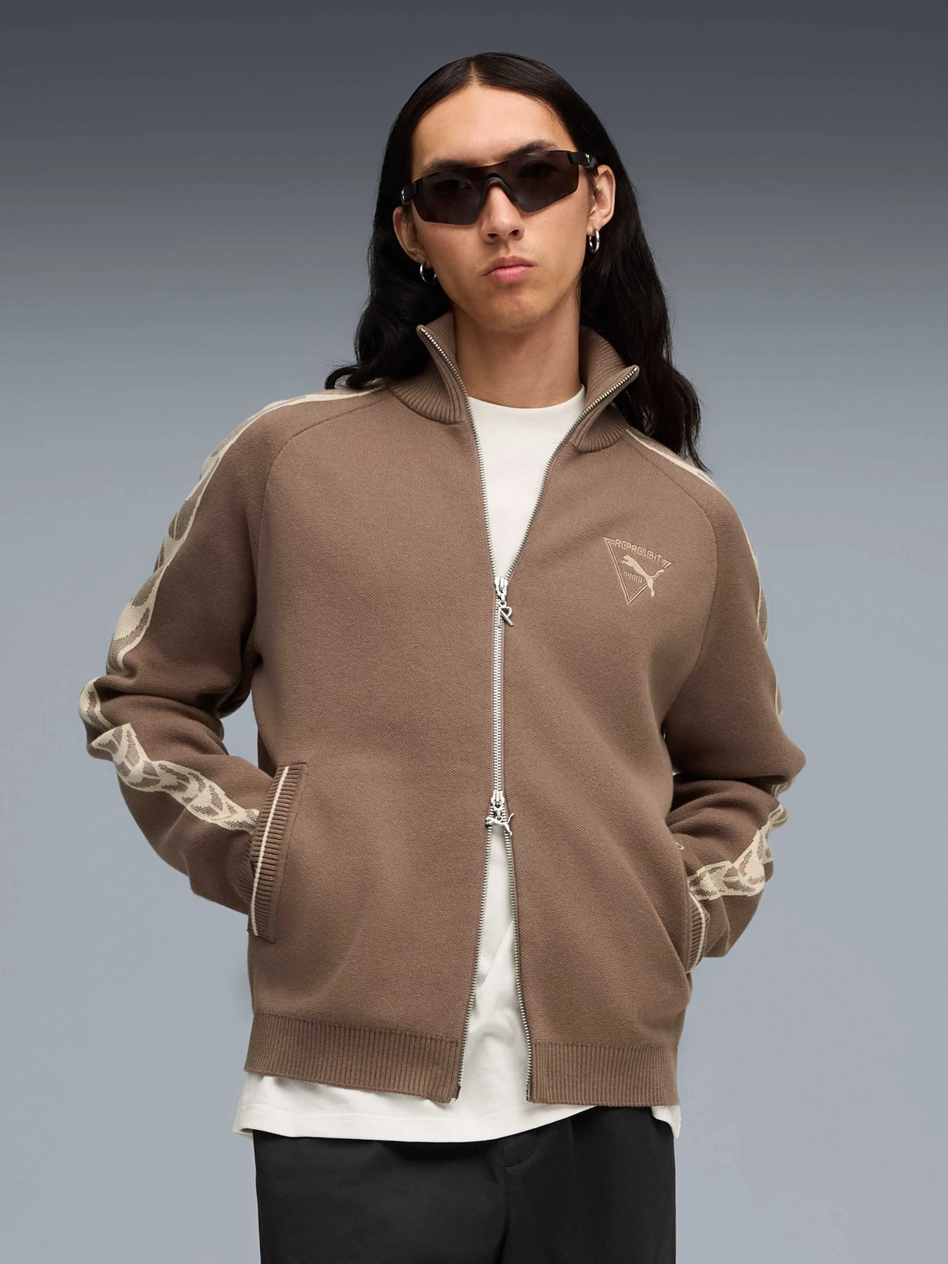 Худи и свитшоты PUMA x Represent T7 Jacket модель 632543 Фото