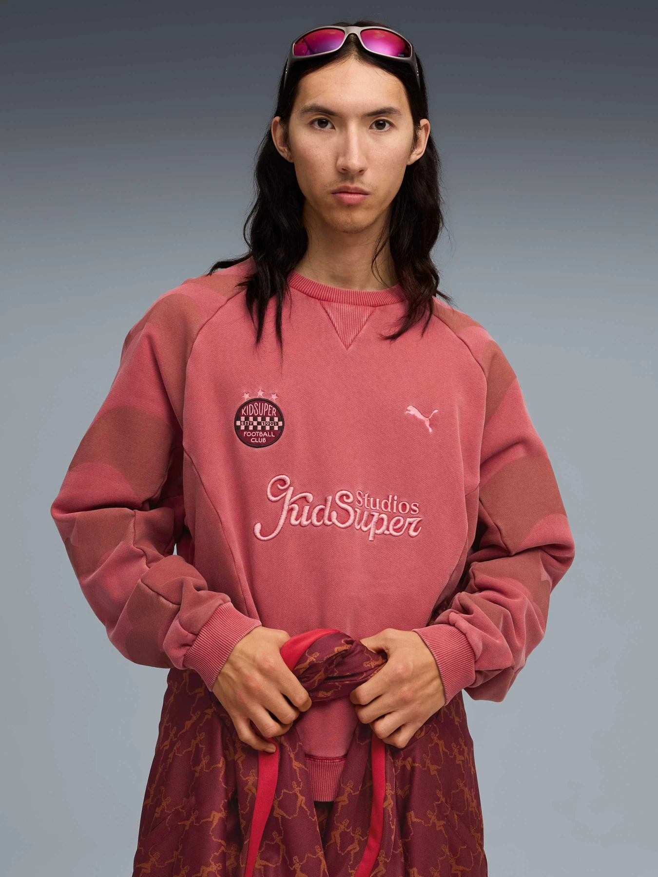 Худи и свитшоты PUMA x Kidsuper Crew модель 632364 Худи и свитшоты PUMA x Kidsuper Crew модель 632364 Фото