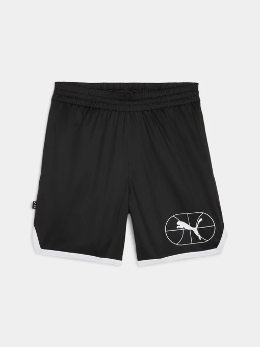 Шорты PUMA Jv Basketball 7 Short модель 633076 Фото