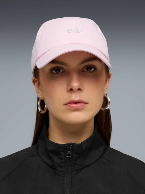PUMA Ess No.1 Logo Patch Bb Cap Кепка колір рожевий фото 3