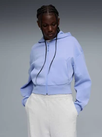 Худи и свитшоты PUMA Tech Sense Fz Hoodie Dk модель 634571 Фото
