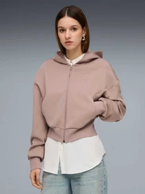 Худи и свитшоты PUMA Tech Sense Fz Hoodie Dk модель 634571 Фото