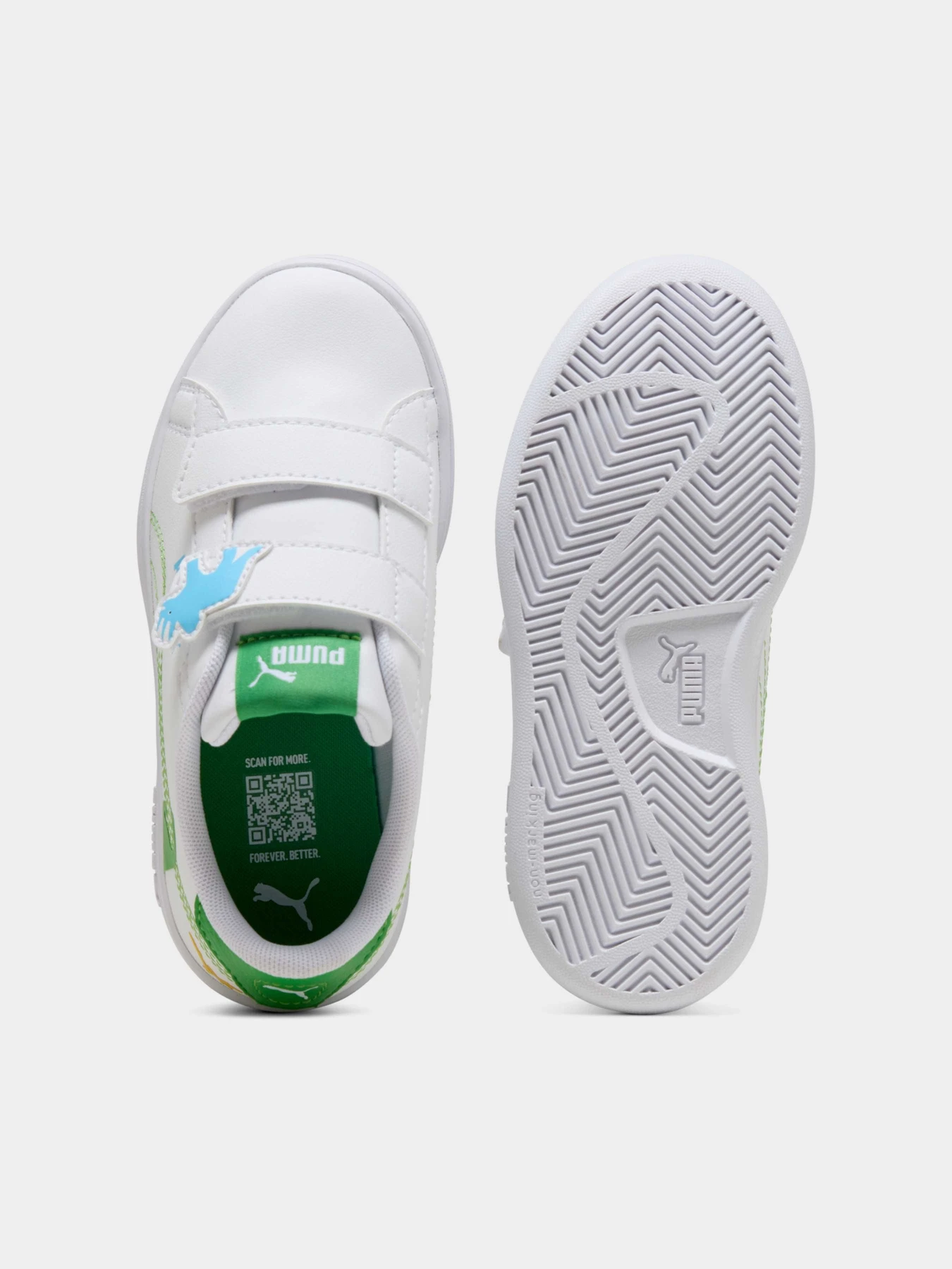 Кеды PUMA Smash 3.0 Dino V Ps модель 405636 Кеды PUMA Smash 3.0 Dino V Ps модель 405636 Фото