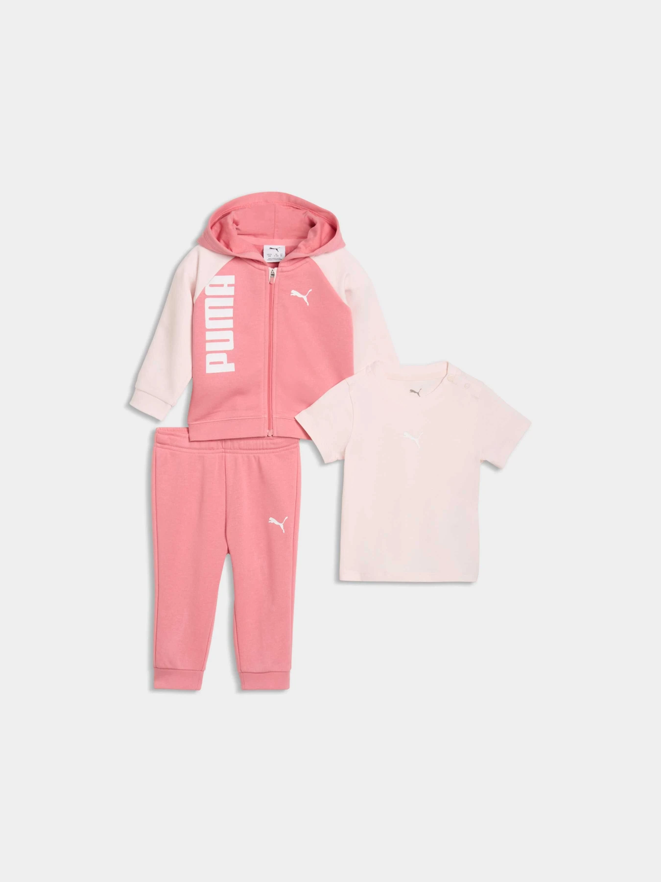 Костюмы PUMA Tee, Hooded Fz And Pants Set модель 693292 Фото