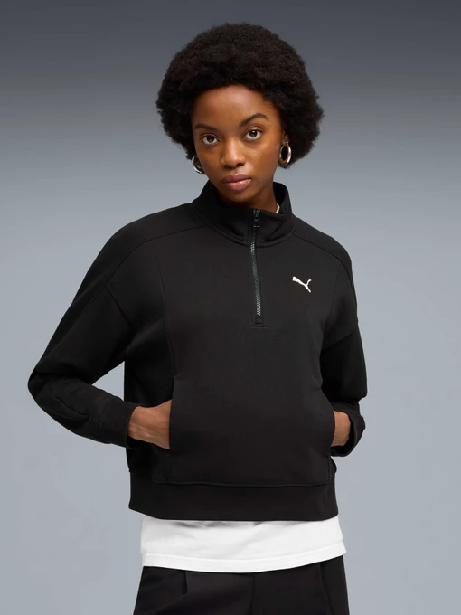 Жіноча Спортивна кофта PUMA Class Relaxed Half-zip фото 3