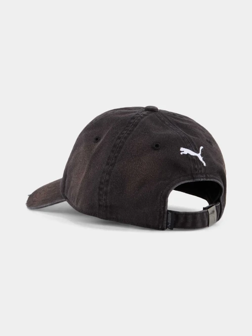 PUMA Vintage Distressed Dad Cap Кепка колір чорний фото 2