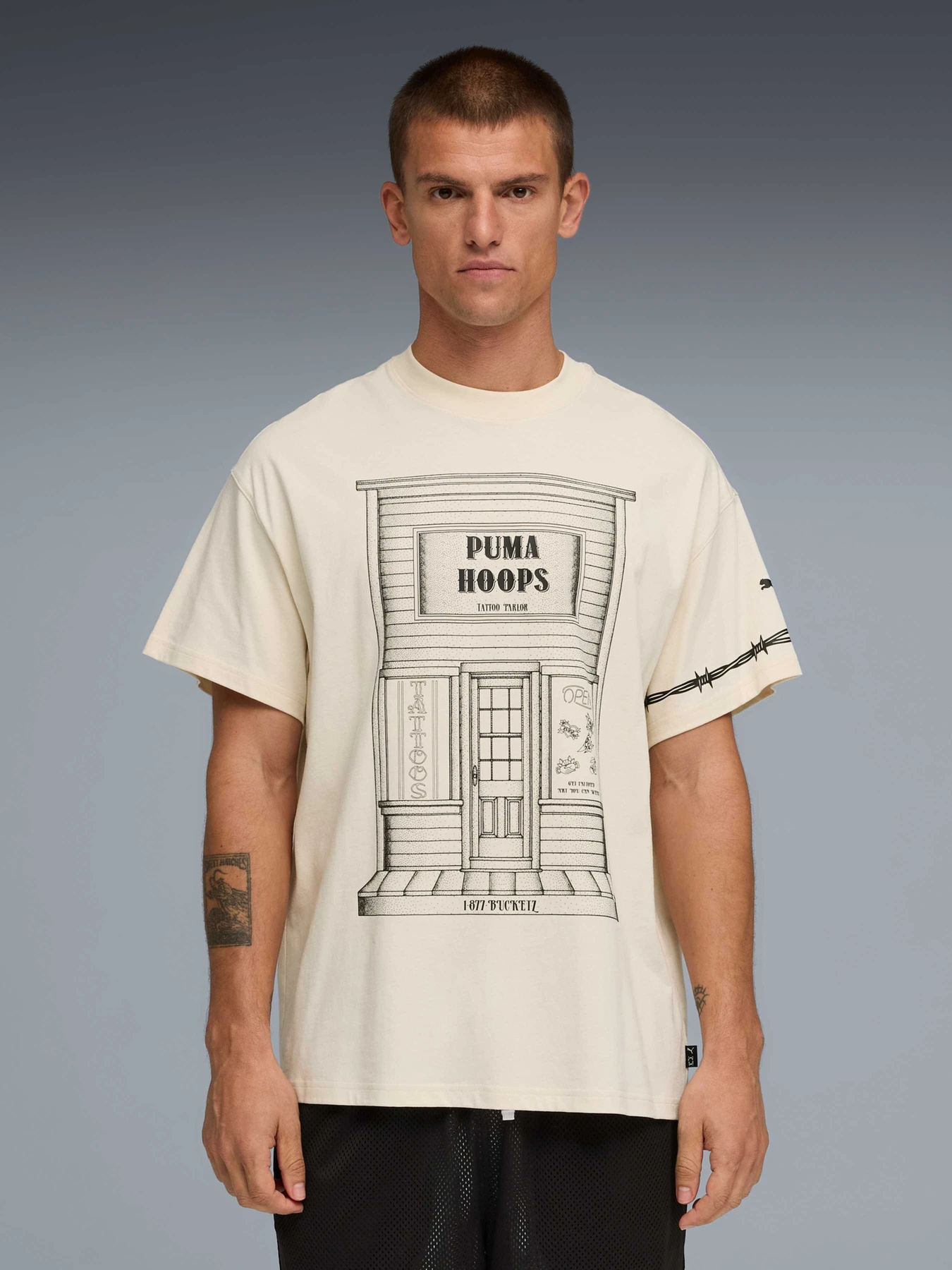 Футболки и поло PUMA Swish N' Ink Tee Ii модель 634659 Фото