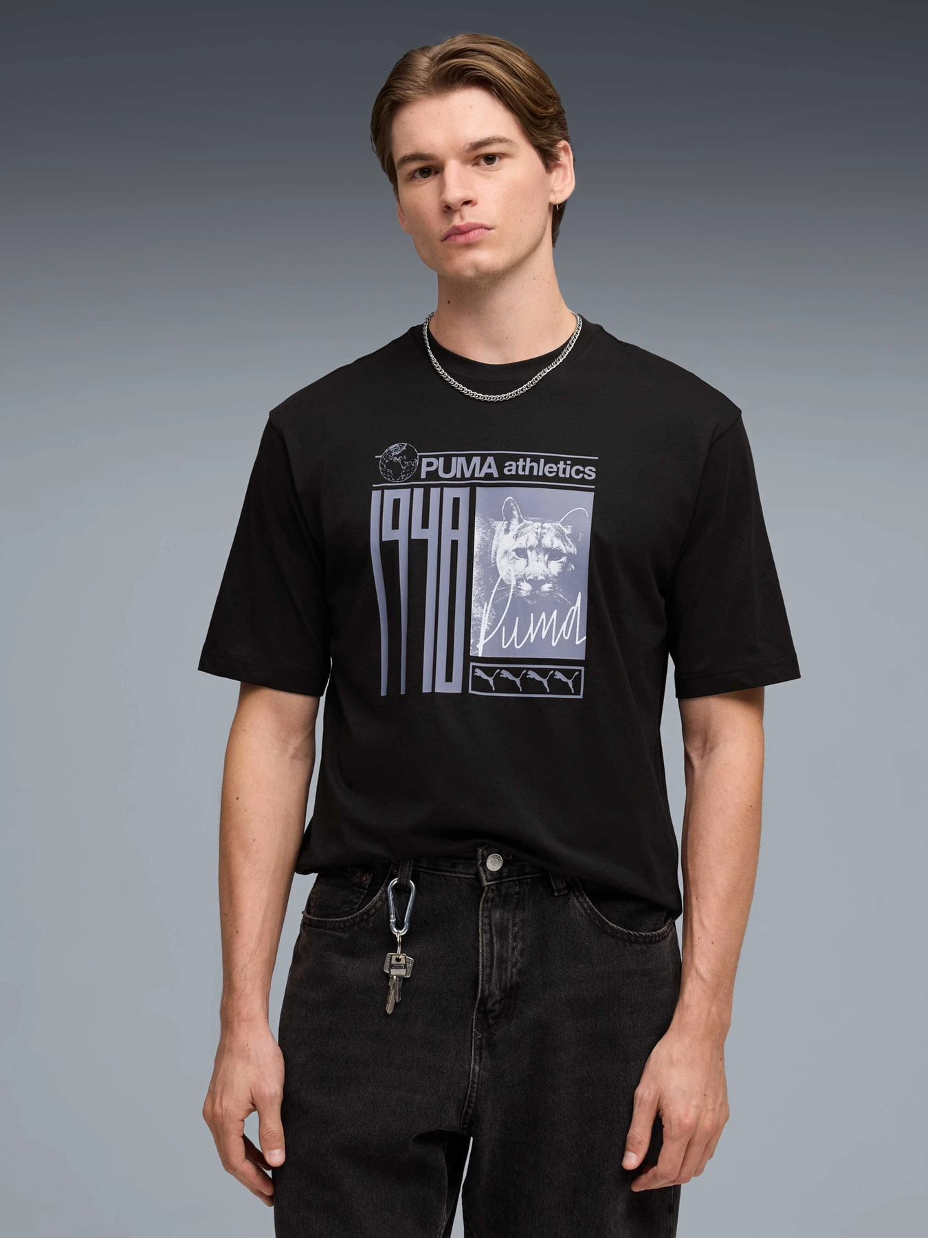 Футболки і поло PUMA Graphic Tee модель 691785 Футболки і поло PUMA Graphic Tee модель 691785 Фото